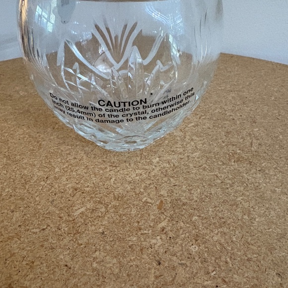 WATERFORD CRYSTAL Made in Ireland Lafford Votive Holder Style #145433 - Picture 4 of 14